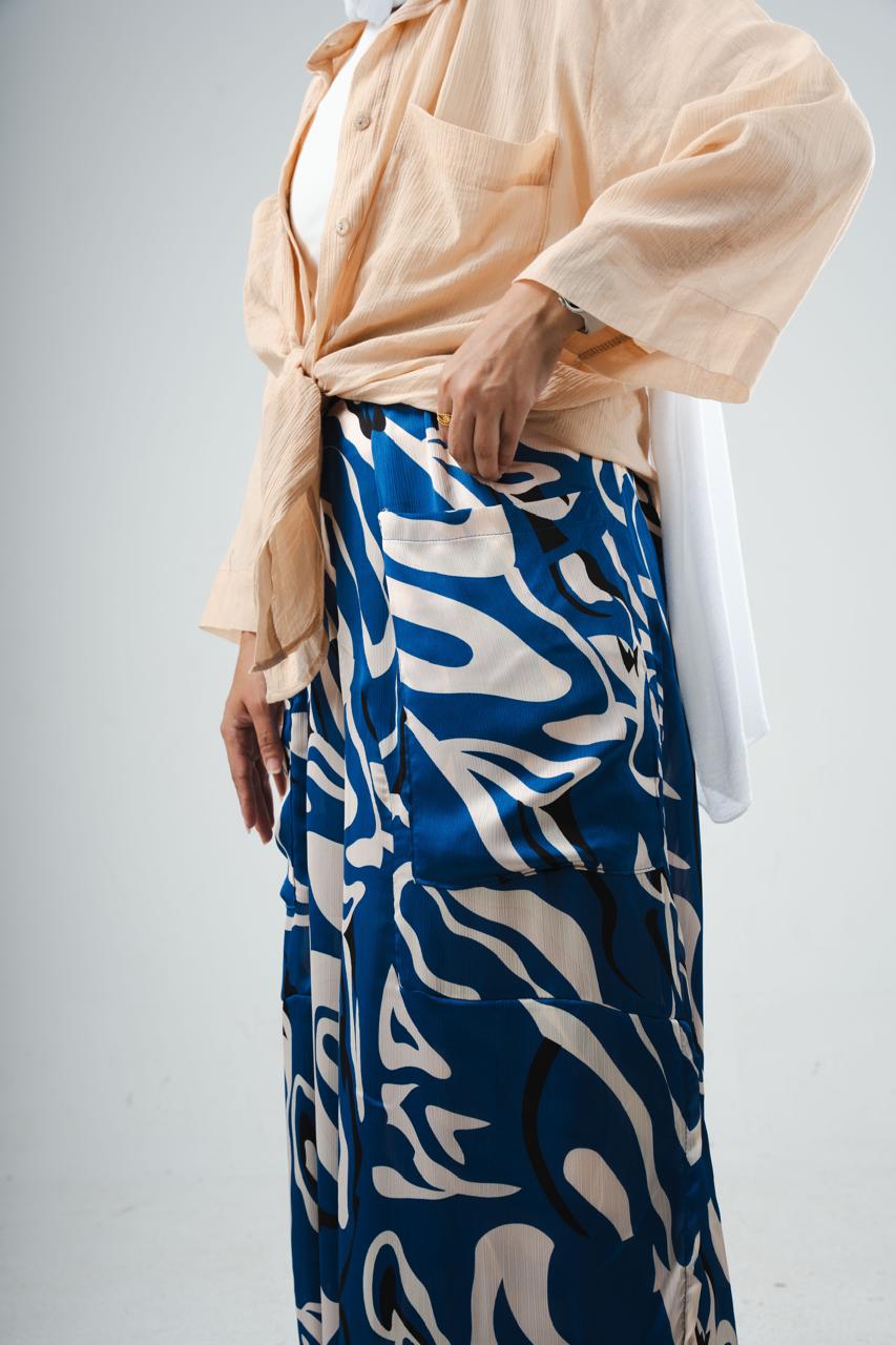 Indigo Swirl Palazzo