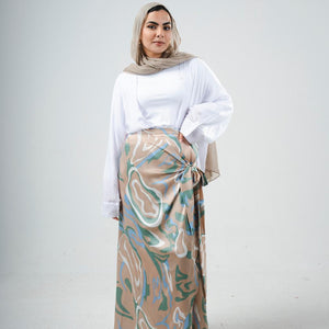 Dune Wrap Skirt